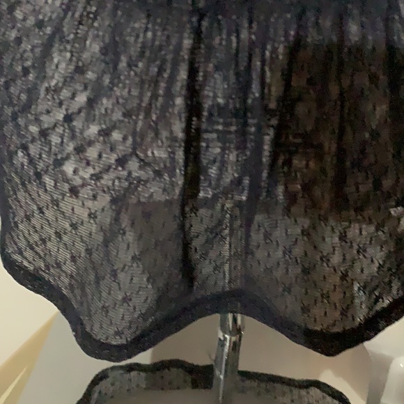 The Limited size small navy lace top - Picture 5 of 8